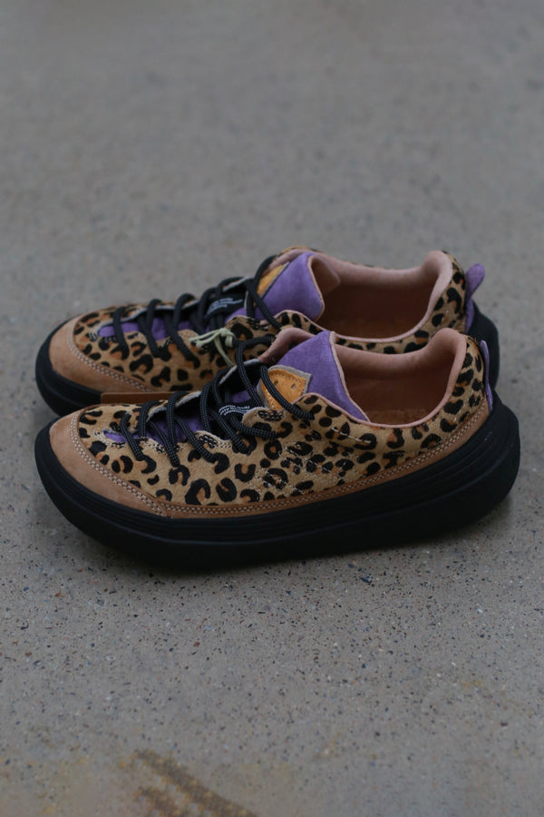 Flower Mountain Fami Family-Style Casual Shoes FM-FM108032-HSZZSJ (Squirrel Brown/Amethyst)